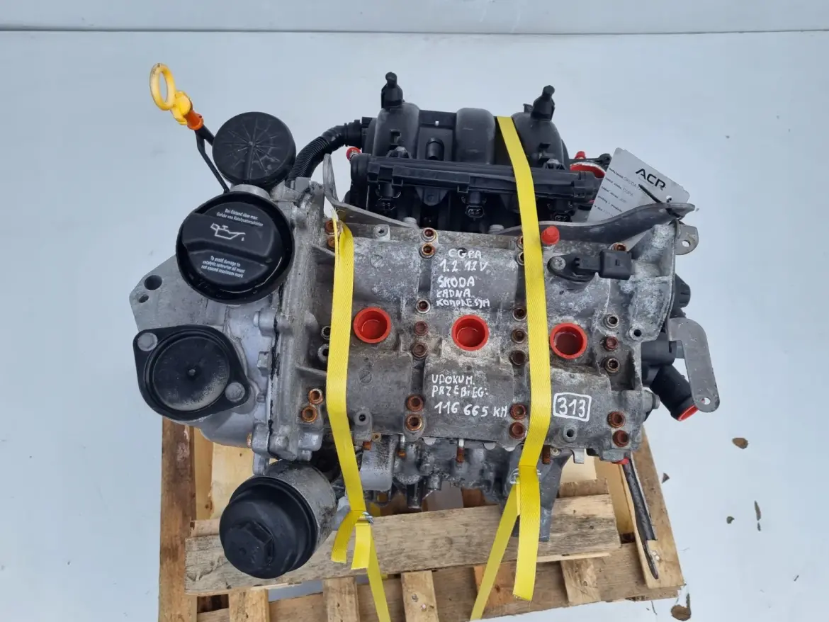 SILNIK KOMPLET Skoda Fabia II 1.2 12V 70KM udokumentowane 116tyś CGP CGPA