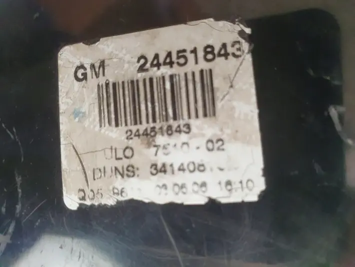 Opel Zafira B TYLNA LAMPA PRAWA prawy tył pasażera 24451843