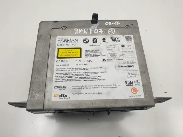 BMW F36 GC F34 GT F10 F11 NAWIGACJA navi HARMAN