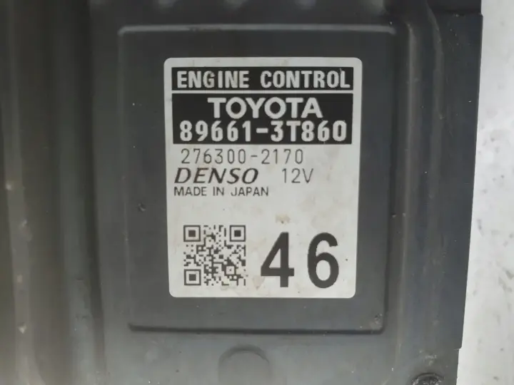 Toyota Camry VIII STEROWNIK SILNIKA komputer 89661-3T860