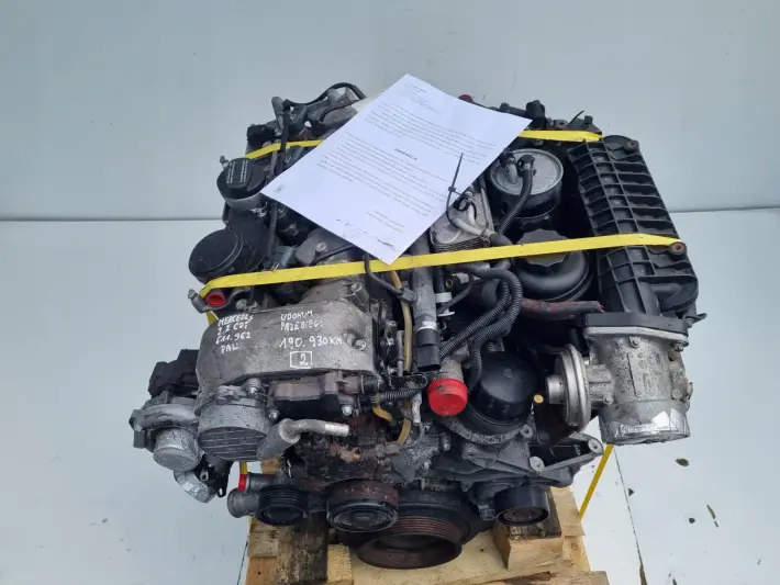 SILNIK KOMPLET Mercedes W203 2.2 CDI udokumentowane 190tyś 611962
