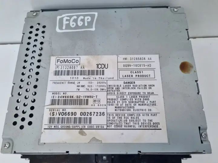 Volvo XC70 V70 III S80 II RADIOODTWARZACZ Radio CD 31328067 31328067AA