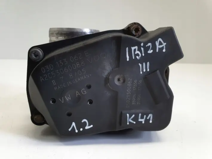 Seat Ibiza III VW Polo IV Skoda Fabia I 1.2 6V PRZEPUSTNICA 03D133062E