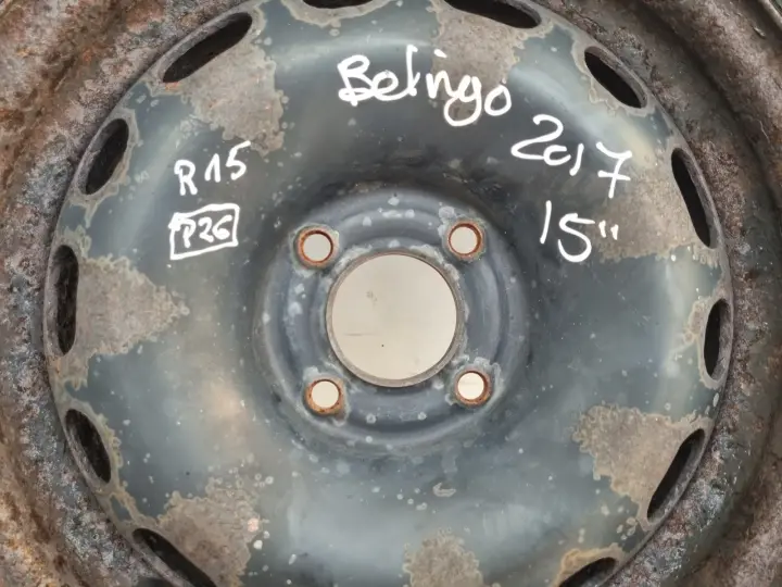 Citroen Berlingo II II KOŁO ZAPASOWE Zapas felga 195/65 R15 4x108