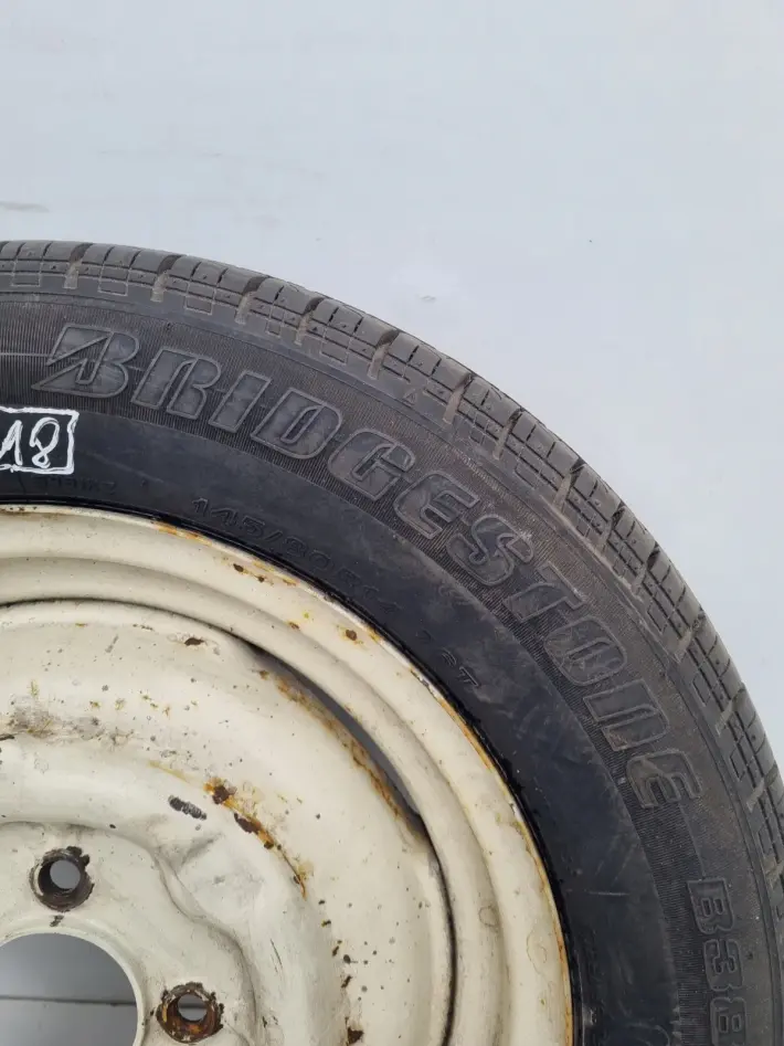 KOŁO ZAPASOWE Zapas felga 145/80 R14 4x105 Bridgestone Ecopia B381 2008