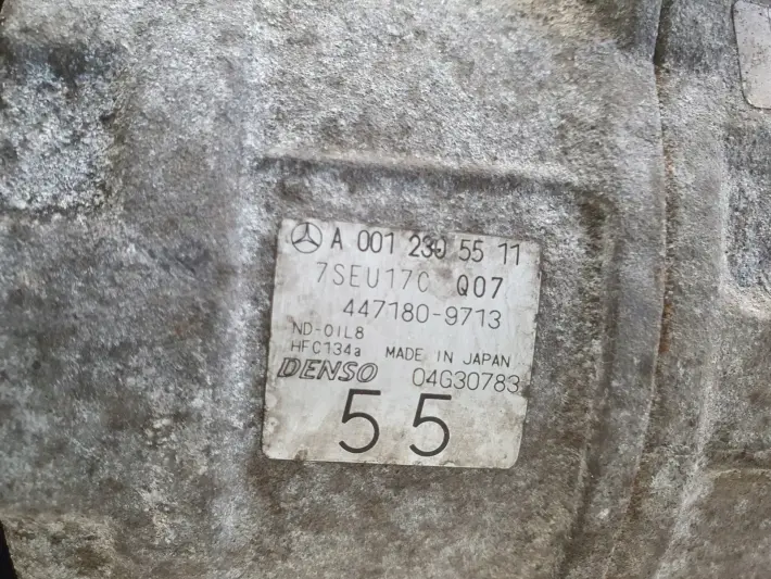Mercedes W203 1.8 K SPRĘŻARKA KLIMATYZACJI pompa A0012305511