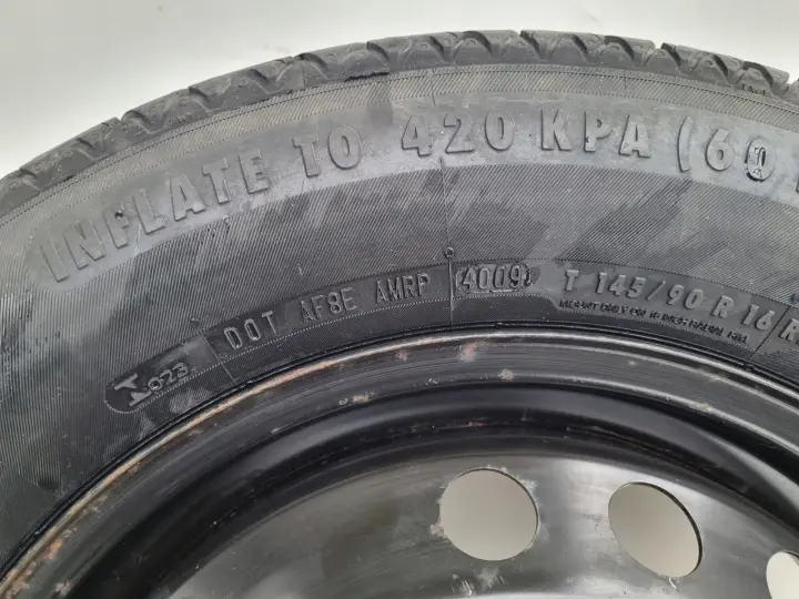 Nissan QASHQAI KOŁO DOJAZDOWE dojazdówka 145/90 R16 5x114,3 40300 JD077