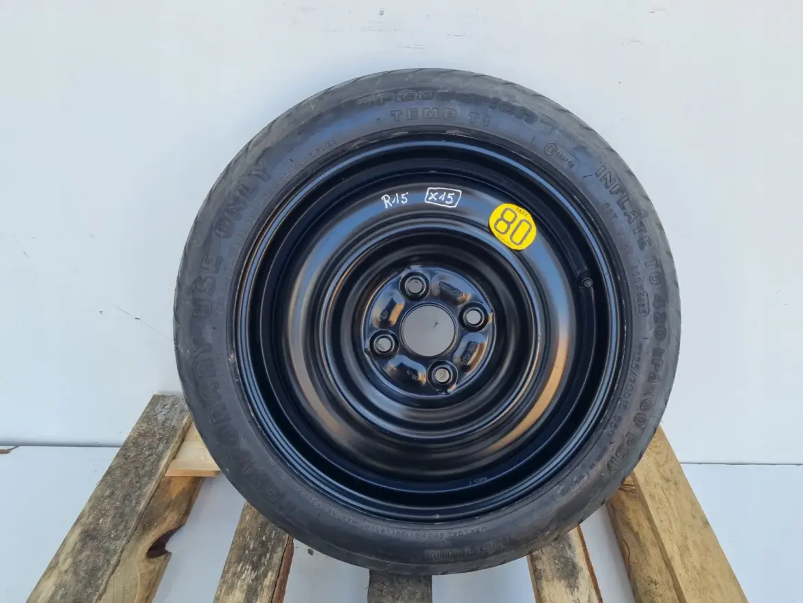 Toyota Yaris II KOŁO DOJAZDOWE dojazdówka 125/70 R15 4x100 2150669