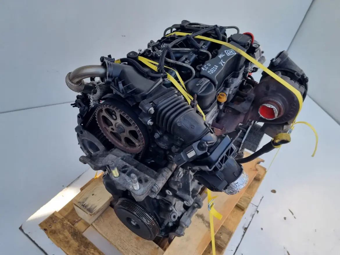 SILNIK KOMPLET Mazda 3 BK 1.6 D MZR-CD 109KM Y6 Y642