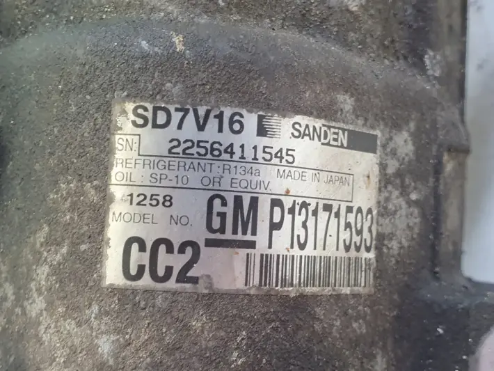 Opel Vectra C 1.9 CDTI SPRĘŻARKA KLIMATYZACJI P13171593