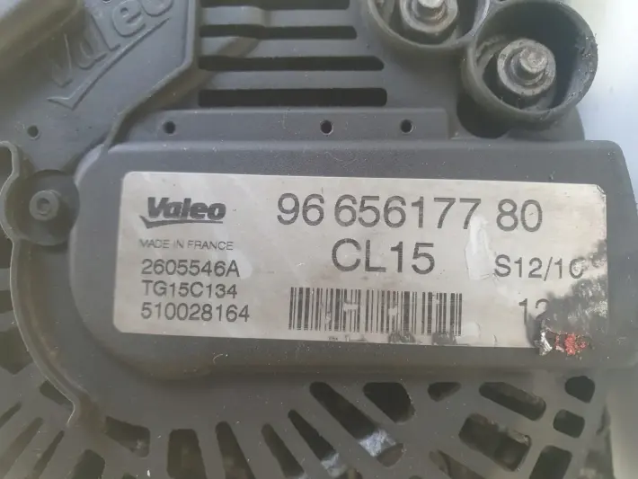 Citroen Berlingo II 1.6 HDI ALTERNATOR valeo 9665617780
