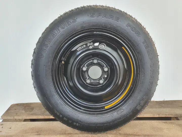 Volvo 240 940 740 KOŁO ZAPASOWE Zapas 165/80 R14