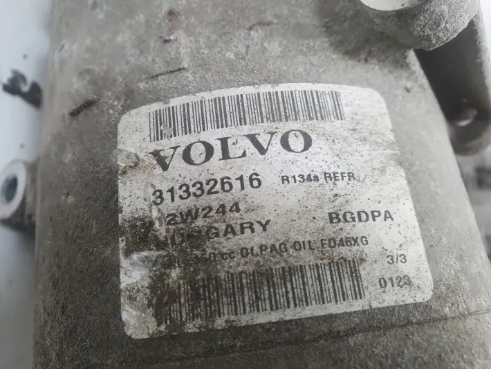 Volvo S60 II 1.6 T4 SPRĘŻARKA KLIMATYZACJI pompa 31332616