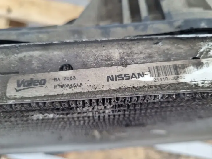 Nissan Qashqai J10 LIFT 1.5 DCI CHŁODNICE KOMPLET CHŁODNIC chłodnica wody