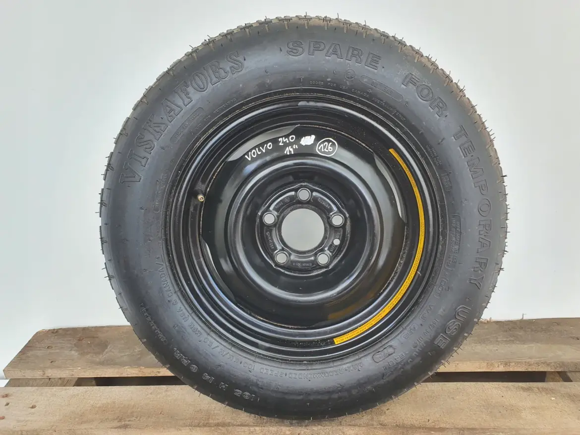 Volvo 240 940 740 KOŁO ZAPASOWE Zapas 165/80 R14