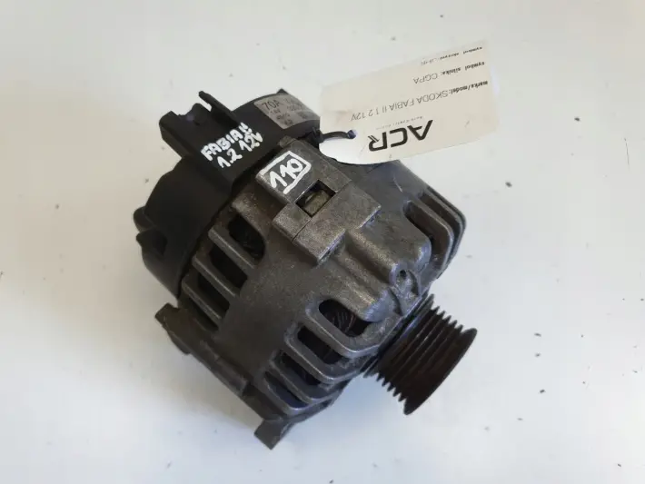 Skoda Fabia II 1.2 12V ALTERNATOR 03D903025H valeo 70A