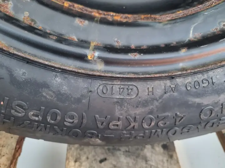 Ford C-Max Focus Mk3 III KOŁO DOJAZDOWE dojazdówka 125/90 R16 5x108 AM51BA