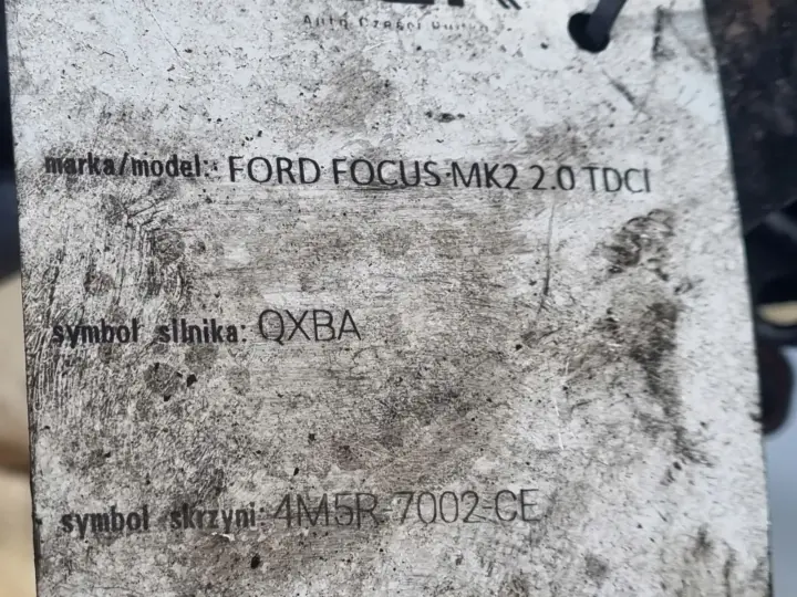 Volvo S40 V50 2.0 D SKRZYNIA BIEGÓW manualna 4M5R-7002-CE manual