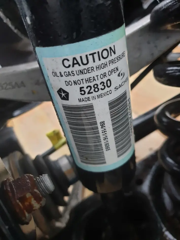 Dodge Challenger 3.6 V6 15- TYLNE ZAWIESZENIE TYŁ