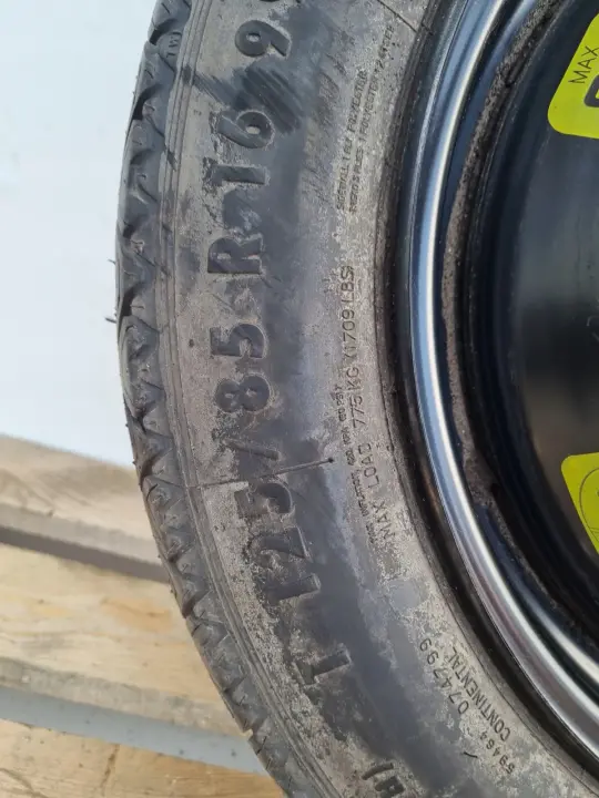Peugeot 208 C3 II Citroen KOŁO DOJAZDOWE dojazdówka 125/85 R16 4x108 ET10