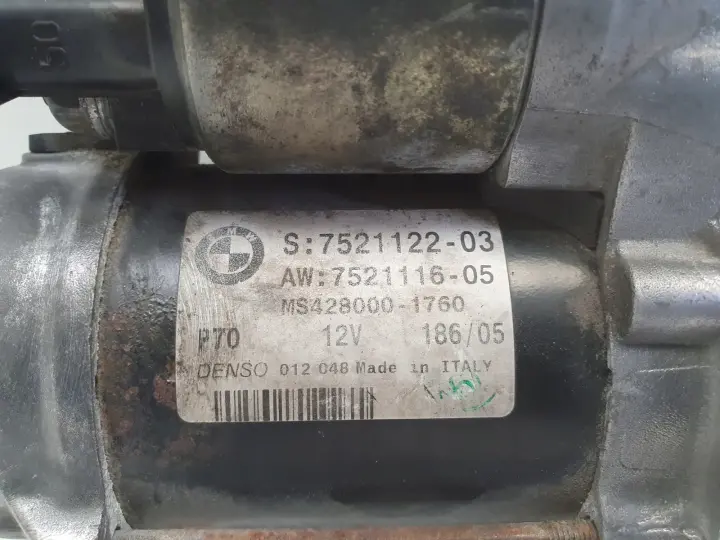 BMW E90 2.5 i ROZRUSZNIK Denso 7521122 7521116 7521122-03