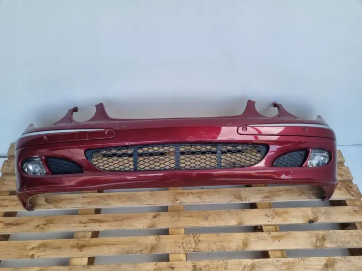 Mercedes W211 LIFT 02-06r KOMPLETNY PRZEDNI ZDERZAK przód PDC HALOGENY 567