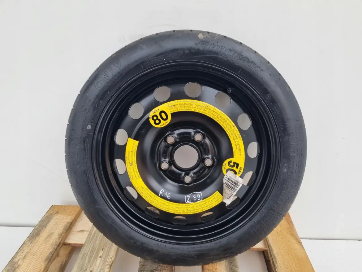 Audi Seat Vw Golf V KOŁO DOJAZDOWE dojazdówka 125/70 R16 1K0601027F 5x112