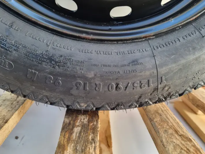Mercedes W169 W245 KOŁO DOJAZDOWE dojazdówka 125/90 R16 5x112 1694000802