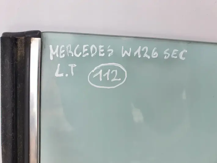 Mercedes W126 C126 SEC COUPE SZYBA LEWY TYŁ TYLNA