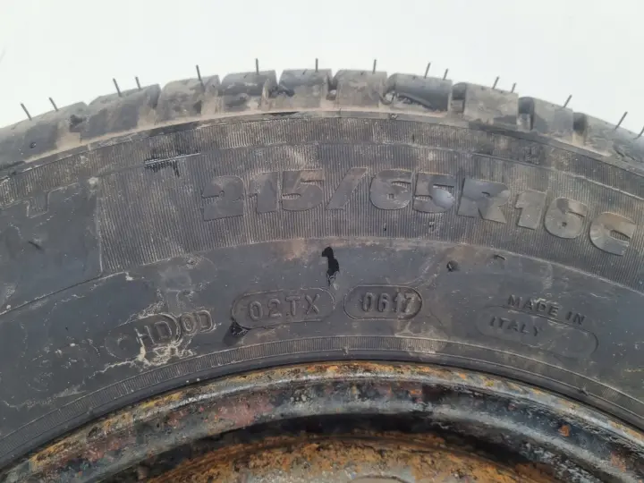 Renault Trafic III KOŁO ZAPASOWE Zapas felga 215/65 R16C 5x114.3 ET50