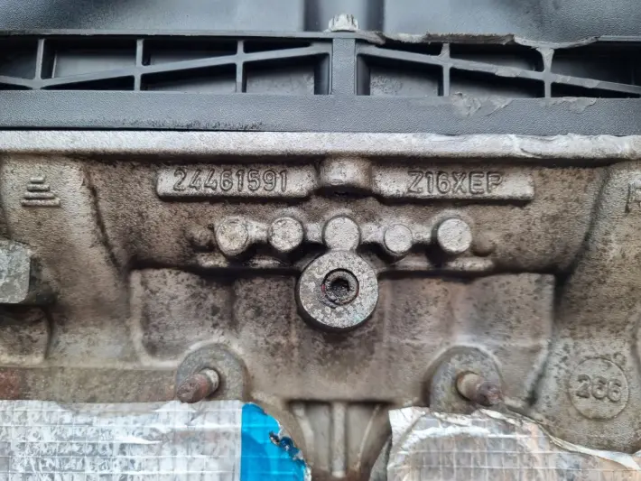 SILNIK KOMPLET Opel Vectra C 1.6 16V udokumentowane 195tyś Z16XEP