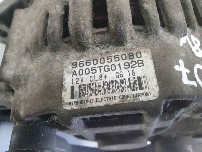 Peugeot 207 1.4 8V ALTERNATOR 9660055080