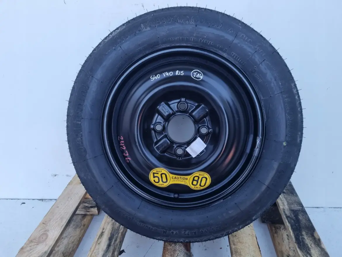 Volvo S40 V40 KOŁO DOJAZDOWE DOJAZDÓWKA 125/90 R15 4x114.3 30620658