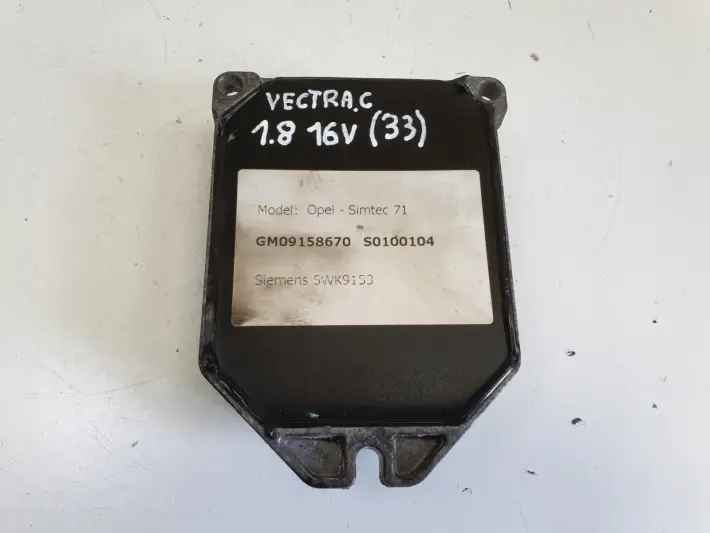 Opel Vectra C 1.8 16V STEROWNIK SILNIKA komputer 09158670