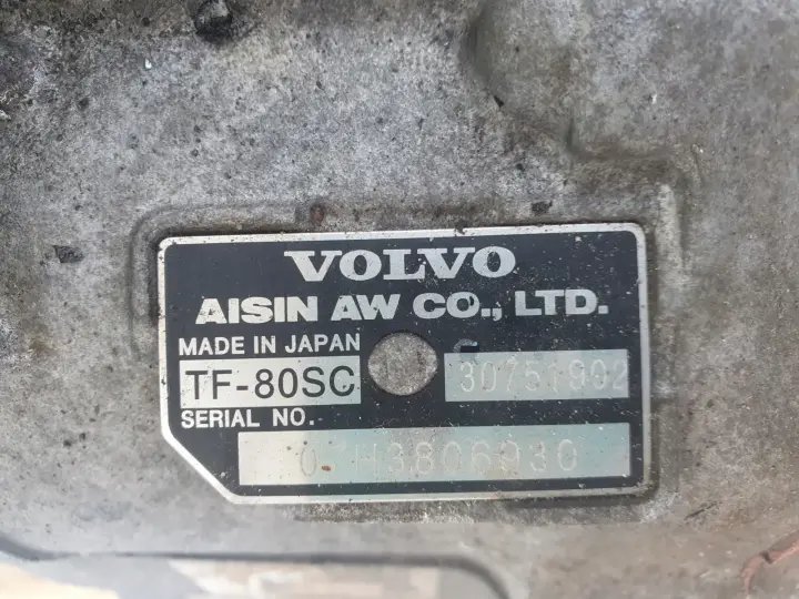 Volvo S60 2.5 T TURBO AUTOMATYCZNA SKRZYNIA BIEGÓW automat TF-80SC 30751902