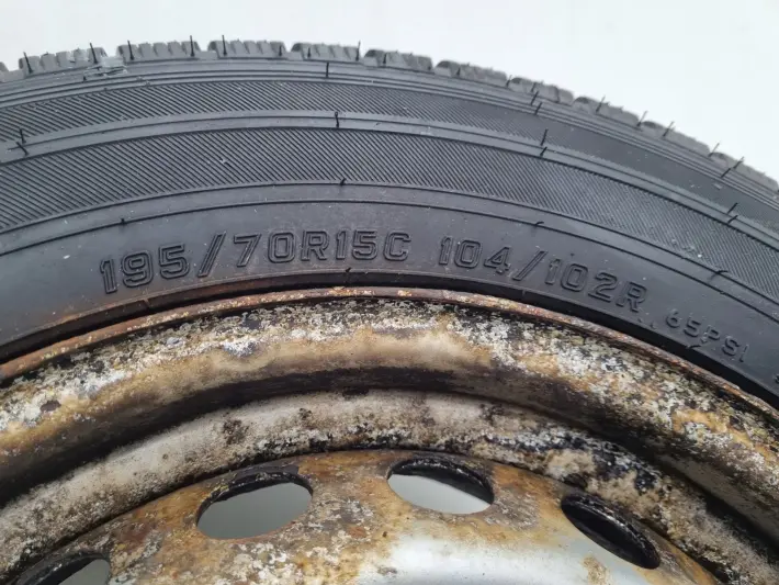 Ford Transit Custom mk8 KOŁO ZAPASOWE Zapas felga 195/70 R15C 2150841