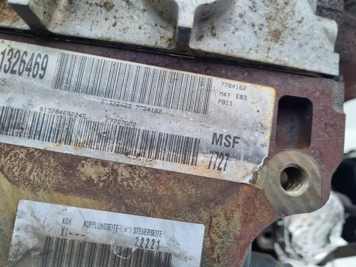 SILNIK KOMPLET BMW X3 E83 2.0 D DIESEL 150KM pali M47D20 204D4