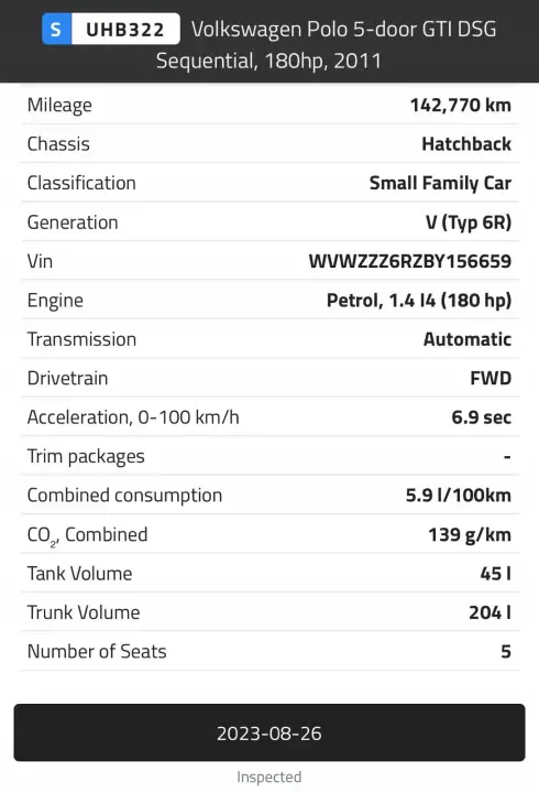 SILNIK Skoda Fabia II RS 1.4 TSI 180KM serwisowany 142tyś CAV CAVE