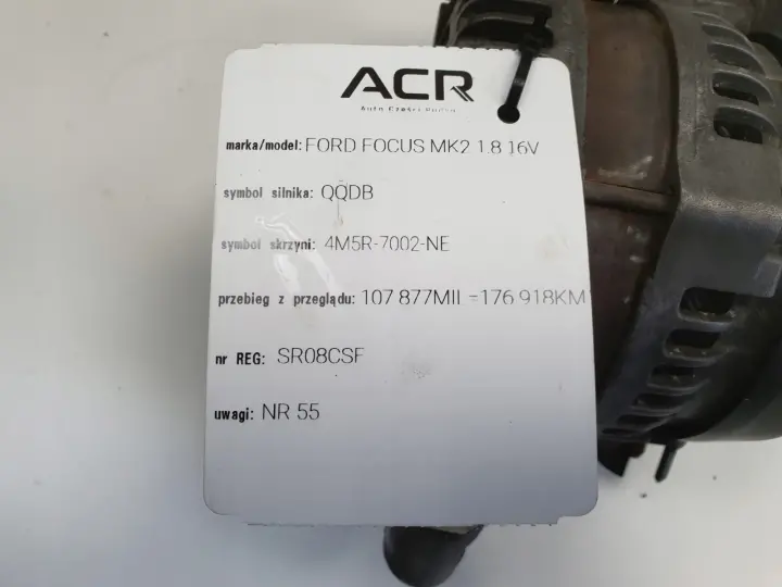Ford C-Max Focus mk2 1.8 16V ALTERNATOR Denso 3M5T-10300-LD 120A