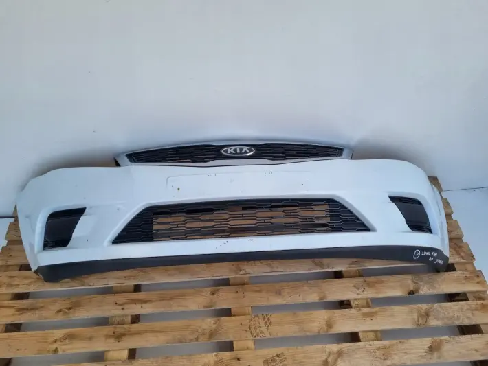 Kia Ceed Cee'd LIFT 09-12r KOMPLETNY PRZEDNI ZDERZAK przód WD Cassa White