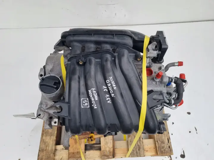 SILNIK PRAWDZIWY Nissan Qashqai 1.6 16V wersja na 4 wtryski HR16 HR16DE
