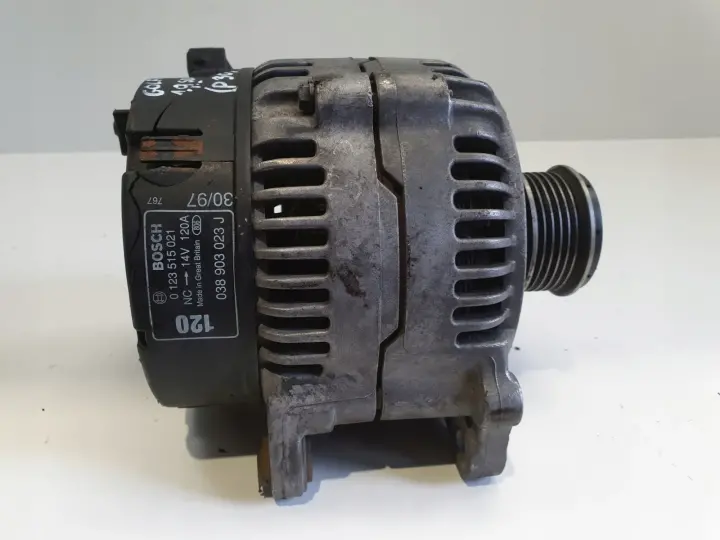 Audi A3 8L Golf IV 1.9 TDI ALTERNATOR 0123515021 038903023J 120A