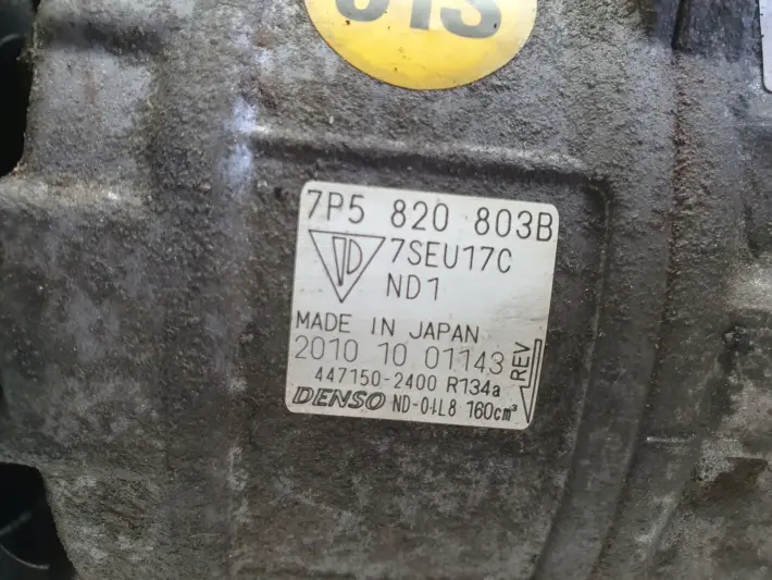 Porsche Cayenne S II 4.8 V8 SPRĘŻARKA KLIMATYZACJI pompa 7P5820803B
