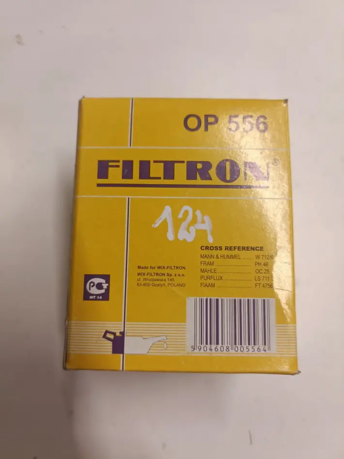 BMW E10 E21 E30 E12 E28 FILTR OLEJU OP556