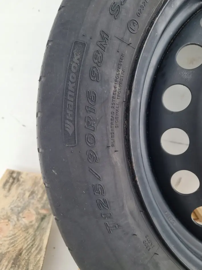 Ford C -Max II Focus Mk3 KOŁO DOJAZDOWE dojazdówka 125/80 R16 5x108 2160848