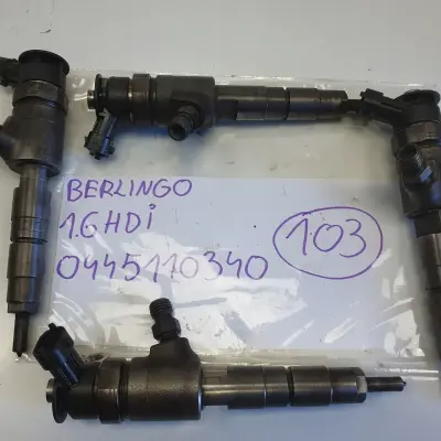 Citroen Berlingo II 1.6 HDI WTRYSKIWACZ wtrysk 0445110340