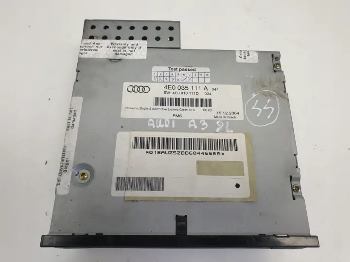 Audi A6 C6 ZMIENIARKA PŁYT CD 4E0035111A