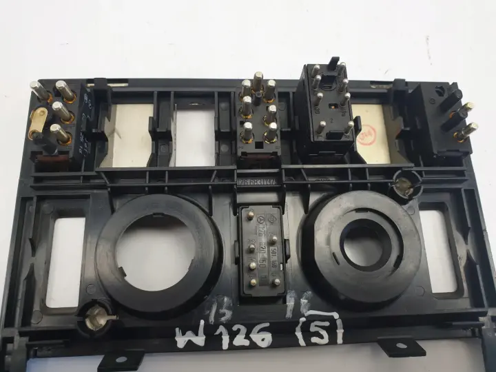 Mercedes W126 SEC PANEL KONSOLI ŚRODKOWEJ dekor