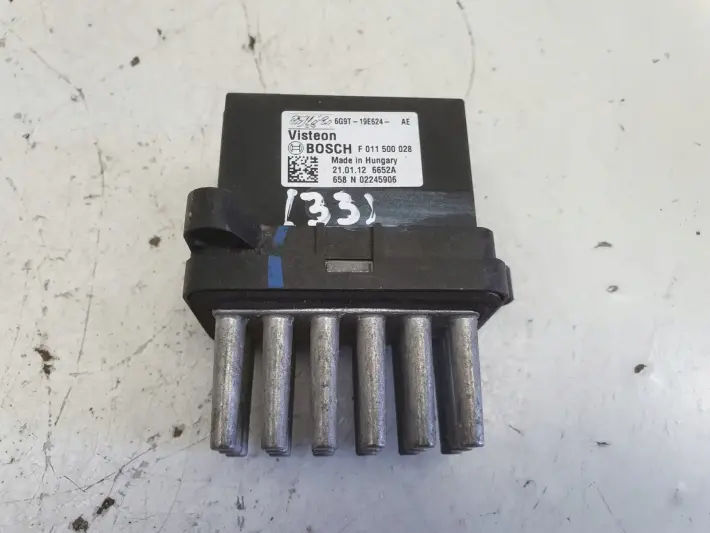 Ford Fiesta MK7 REZYSTOR DMUCHAWY Nawiewu opornik 6G9T-19E624-AE