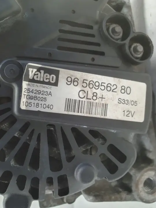 CITROEN C4 1.6 16V ALTERNATOR 9656956280 valeo 2542923A CL8+